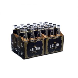 Black Crown Gin & Tonic (24x275ml)
