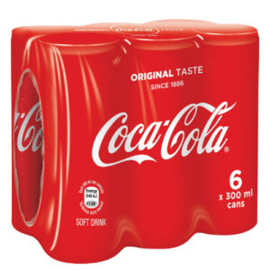 COCA-COLA Soft Drink Can (24x 300ml)