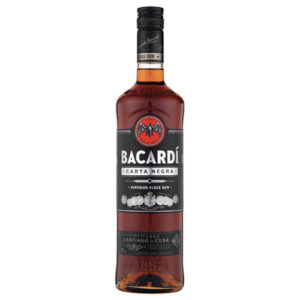 Bacardi Carta Negra Superior Black Rum (750ml)