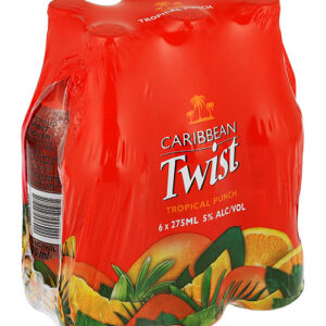 Caribbean Twist Caribbean Tropical Punch 275ml x 6