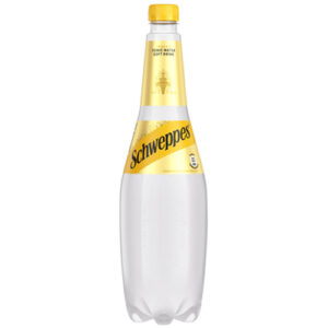 Schweppes Indian Tonic Water  1 litre (1x1litre)