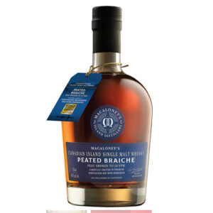 Macaloney's Peated Braiche Canadian Island Single Malt Whisky (1 x 750ml)