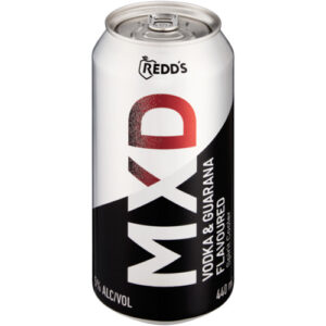 Redd's MXD Vodka & Guarana Flavoured Spirit Cooler (440ml x 6 cans)
