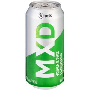 Redd's MXD Vodka & Pine Flavoured Spirit Cooler (440ml x 6 cans)