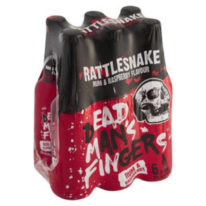 Dead Man's Fingers Rattlesnake Rum & Raspberry Flavour (6 x 275ml)