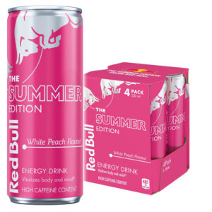 Red Bull Energy Drink Summer Edition White Peach (4x250ml)
